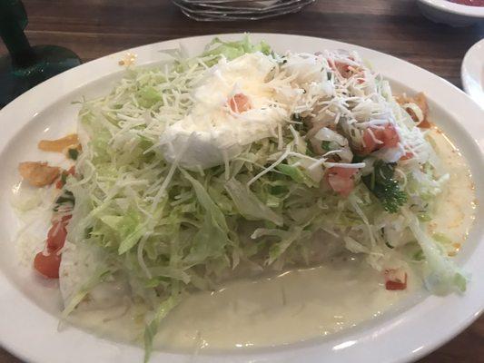 Really good Mexican food at Cozumel Mexican Restaurant @ 940 Hansen Rd in Green Bay