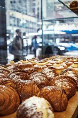 Golden, flaky, and freshly baked-Pan D'oro's pastries offer a taste of Italy, perfect for staring your day or enjoying a lunch break