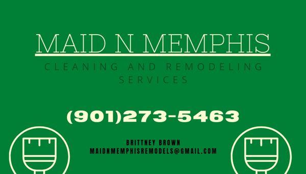Maid N Memphis Cleaning and Remodeling Services