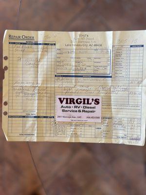 Virgil's Auto RV & Diesel Repair