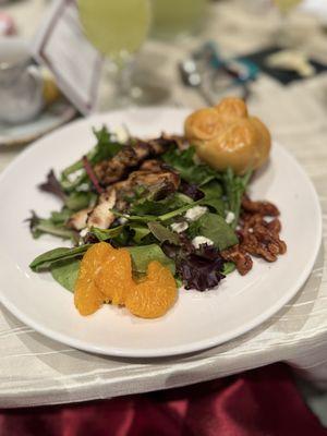 Lunch. Grilled chicken salad