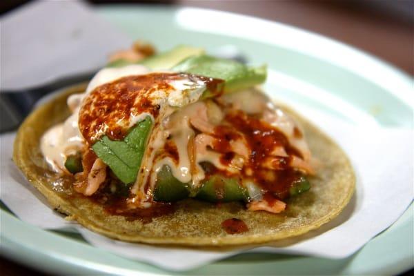Salmon Taco