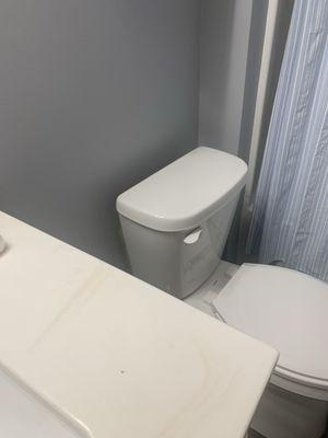 Tank installed incorrectly