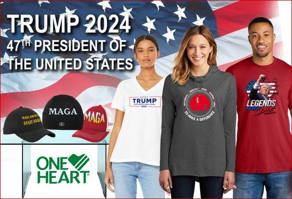 One Heart Apparel Custom Apparel, Gifts, Embroidery, DTF Transfers, Laser Engraving and Gang Sheet Transfers. Located in Sparta, TN.
