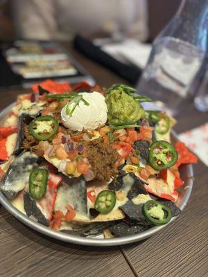 Deep Dish Nachos-a favorite at Tom's