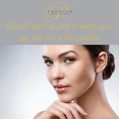 Beautiful skin is possible every person, regardless of skin tone or texture.