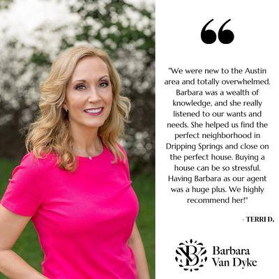 My Dripping Springs Client!