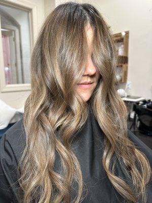 Beautiful dark blonde tones