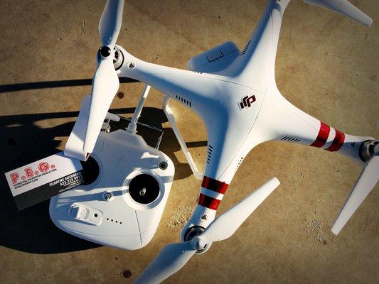 PEG DRONE - ready to fly. Need up and above videos or photos of your business, we can help. Great for real state photos.