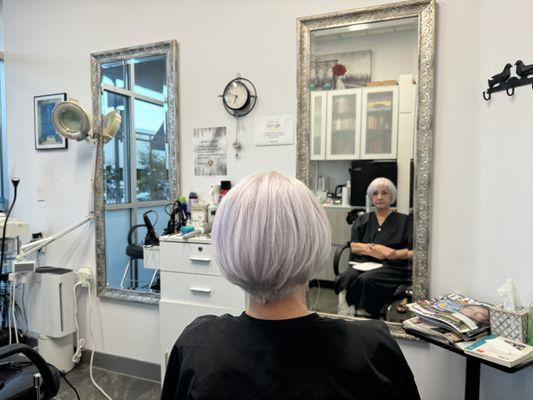 Isn't it nice? Color, cut and design by Nazila