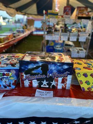 The Landing Fireworks