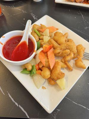 Sweet and sour chicken