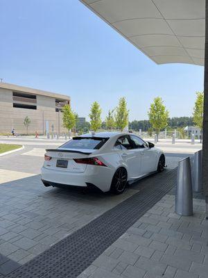 Post coil-over install