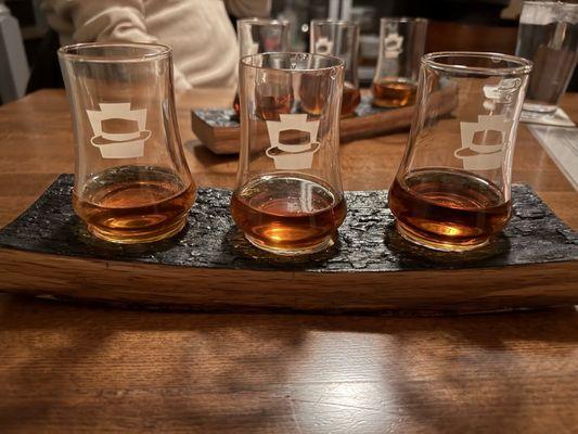 Custom whiskey flight