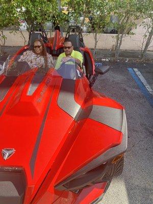 Cruising the streets of Miami