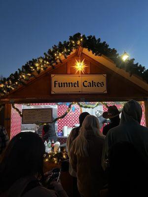 Decorative Funnel Cakes