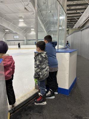 Ready to get on the ice for Learn To Skate!