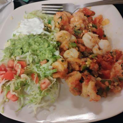 Shrimp dis. Very good