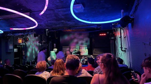 Getting ready for the show time