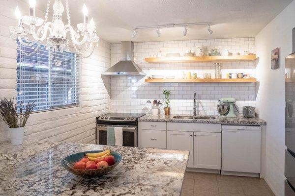 A condo remodel on a recent sale for a beautiful young lady!!