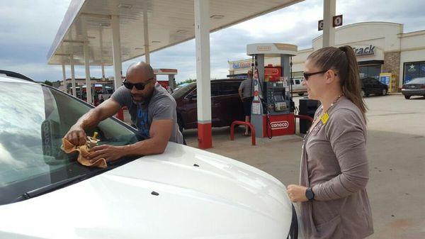 Get your windshield chip or crack filled to avoid replacement costs!