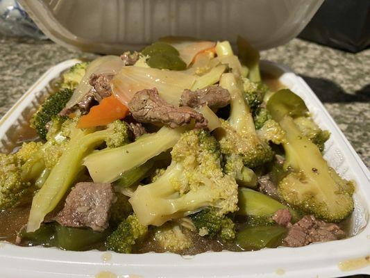 Beef Broccoli...