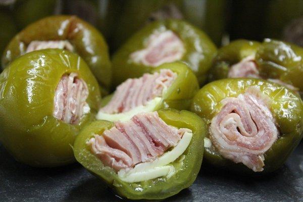 Over-Stuffed Stuffed cherry Peppers