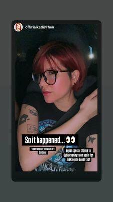 Highlights balayage haircut money piece red hair