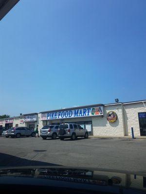 This is their food mart.