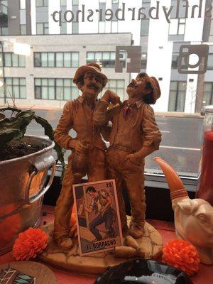 While waiting I found this in the window.......