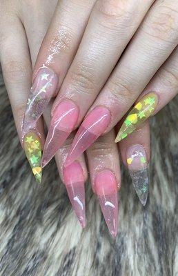 Jelly polish acrylic set