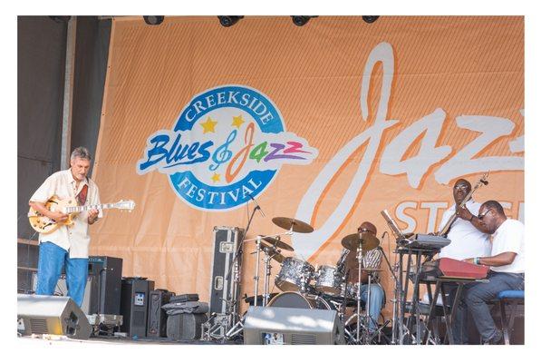The Jazz Stage is just one of 5 stages with an outstanding line up of world-class musicians!