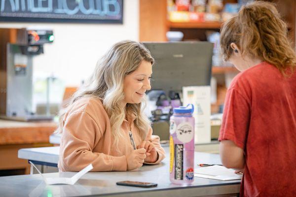 Friendly Front Desk Staff