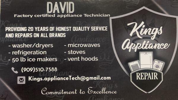 King’s Appliance Repair