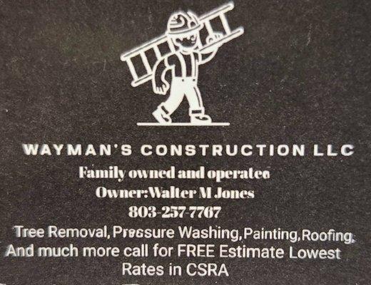 Waymans Construction