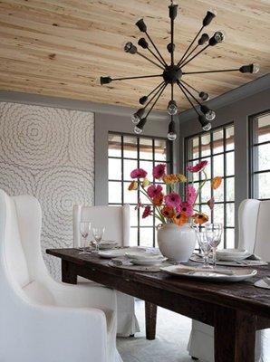 Schumacher Feather Bloom wallpaper pattern