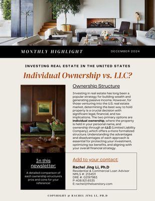 Rachel Jing - The Loan Story