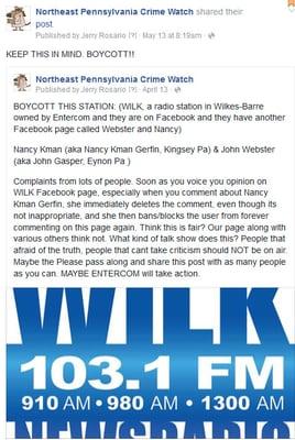 BOYCOTT THIS STATION