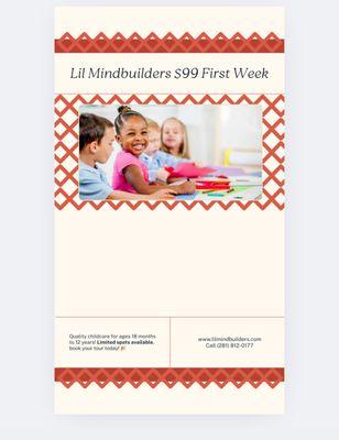 Lil Mindbuilders Learning Center