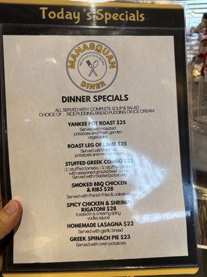 Dinner Specials