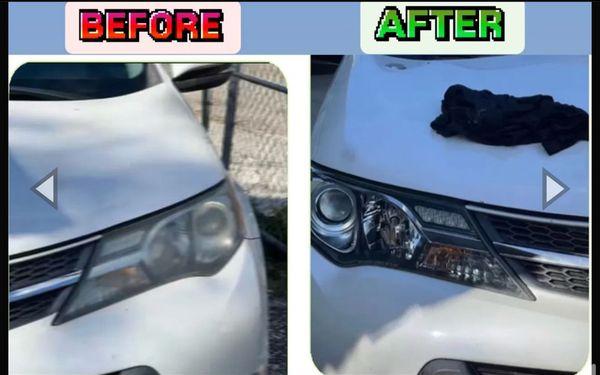 M&S Headlights Cleaning