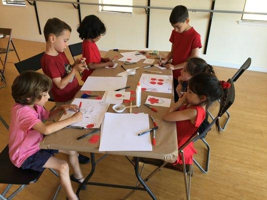 Summer camp "One Red Dot" project