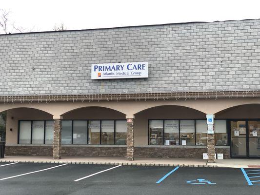 Plenty of parking available at the strip mall location!