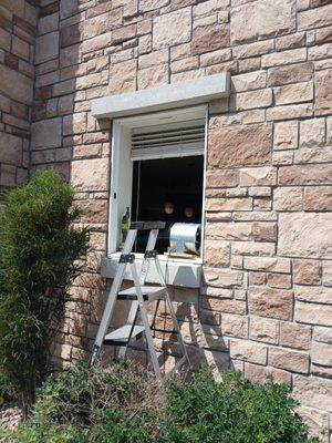 Window replacement before.