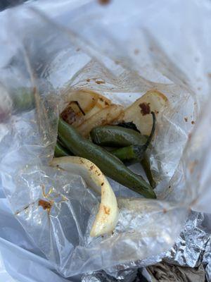 Grilled onions & peppers