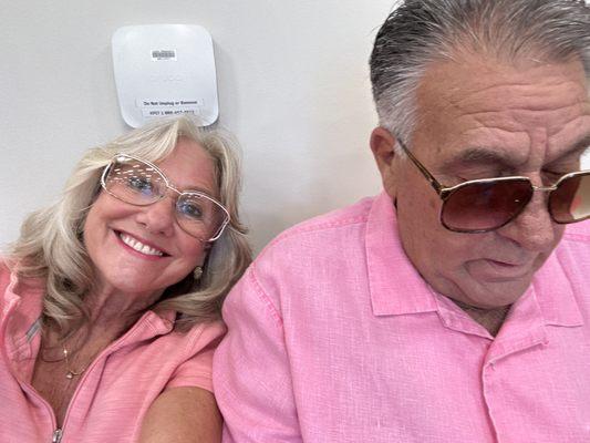 Waiting for Doctor Stenger!