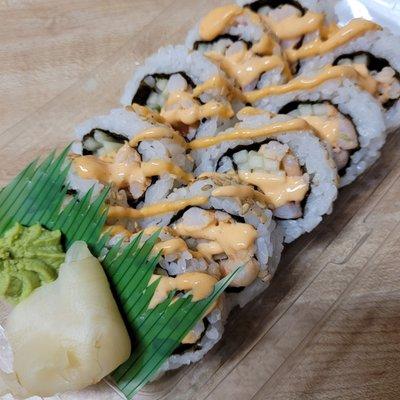 5$ sushi shrimp option