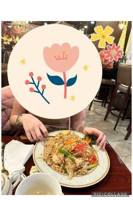 Thai fried rice mild spice