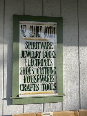 Save Thrift Store