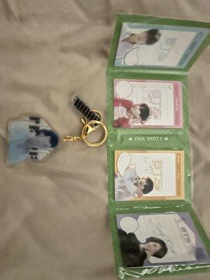 Sticky notes and JK Proof key chain